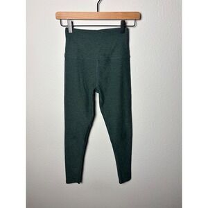 Beyond Yoga Spacedye High Waisted Leggings Heathered Green